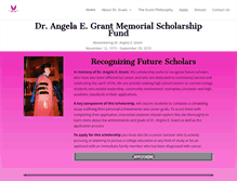 Tablet Screenshot of drangelagrantscholarship.org